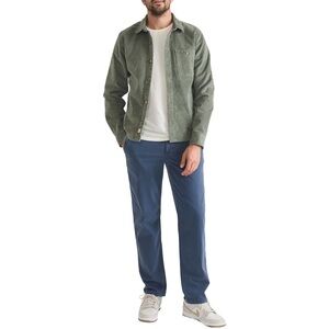Marine Layer Green Shirt Jacket